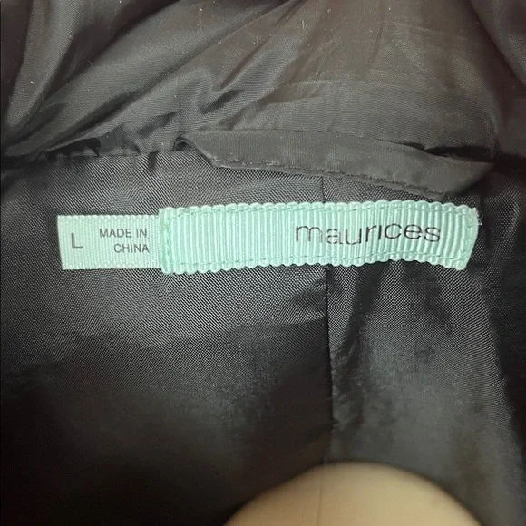 Maurices Black Puffer Jacket - Picture 2 of 13